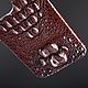 Crocodile leather case for any iPhone/Samsung/Sony/Honor model. Case. CrocShop. My Livemaster. Фото №4