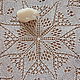 Decorative napkins: Napkin ' Star'. Doilies. Kruzhevnoe. Online shopping on My Livemaster.  Фото №2