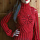 Свитер "Морозный узор". Свитеры. IRINA GRUDKINA Handmade Knitwear. Ярмарка Мастеров.  Фото №4