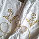 Парные халаты с вышивкой 15151 Парный подарок на свадьбу, Халаты, Санкт-Петербург,  Фото №1