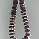 Бусины слайсы  ГРАНАТА крупные, 8-12 мм. Бусины. magic beads. Ярмарка Мастеров.  Фото №6