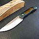 Заказать Нож охотничий походный ручной работы с ягелем, AUS10co. Raven Blade. Ярмарка Мастеров. . Ножи Фото №3