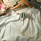 Винтаж: Белая воздушная распашонка  Benetton cotton S хлопок вышивка мережка. Блузки винтажные. Vintage Rоmance (marina-fox). Ярмарка Мастеров.  Фото №4