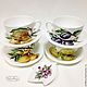 Painted porcelain Tea set 'Juicy fruit. Tea & Coffee Sets. ArtFlera (artflera). My Livemaster. Фото №6