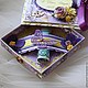Коробочка для денег "Желтый+фиолет". Подарочные конверты. Design Cards +. Ярмарка Мастеров.  Фото №6