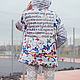 Зимняя дизайнерская куртка "Манускрипт". Куртки. Yaga дизайнерская одежда. Ярмарка Мастеров.  Фото №5