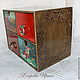 Mini chest of drawers Illusion. Mini Dressers. Gifts from Irina Egorova. My Livemaster. Фото №4