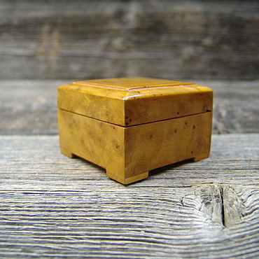 Для дома и интерьера ручной работы. Ярмарка Мастеров - ручная работа Шкатулка из капа березы. Handmade.