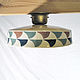 Ceiling lamp with a tile pattern 'Scales'. Ceiling and pendant lights. Elena Zaychenko - Lenzay Ceramics. My Livemaster. Фото №4