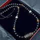 Бусы из шунгита с бусиной Дзи 9 глаз. Бусы. Energystone2. Интернет-магазин Ярмарка Мастеров.  Фото №2