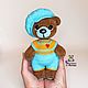 Soft toy Bear Bumsy Bear knitted plush toy. Stuffed Toys. vyazunchiki-lz (vyazunchiki-lz). My Livemaster. Фото №4