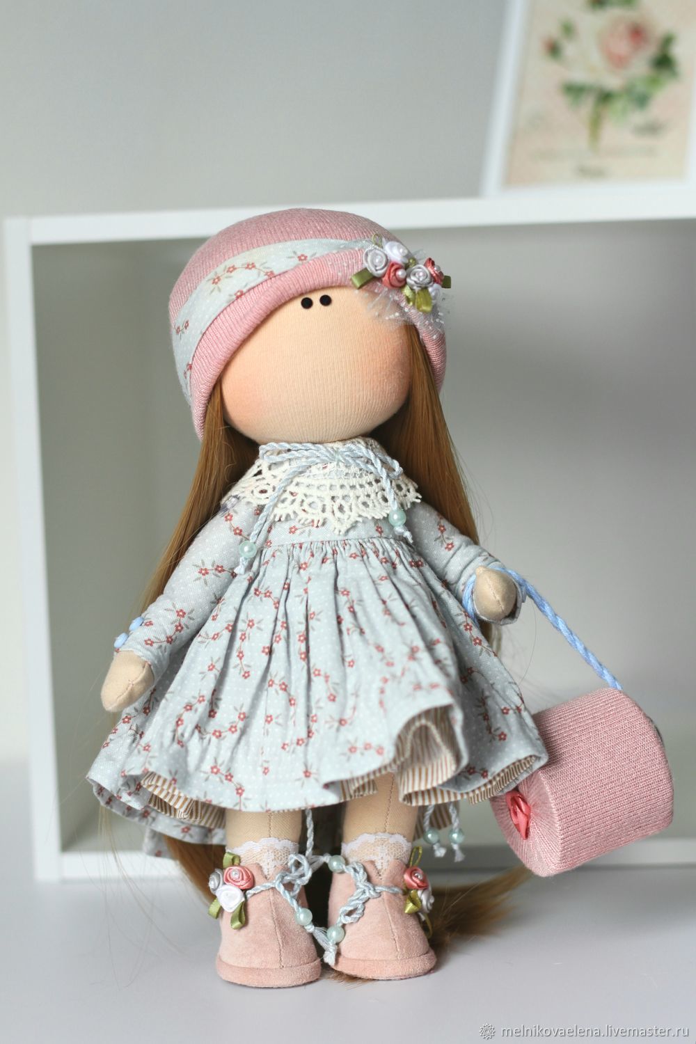 Интерьерные куклы в платьях