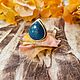 Кольцо с апатитом. Кольца. Karma-jewelry. Ярмарка Мастеров.  Фото №4