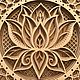Арт панно на стену, панно настенное, мандала. Панно. панно, панели, часы LASER WOOD. Ярмарка Мастеров.  Фото №6