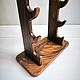 Настольная подставка для 7 ножей из дерева. Подвески. Wood apple decor. Ярмарка Мастеров.  Фото №4