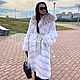 Шуба норковая Nafa с капюшоном из рыси. Шубы. Natali21Fur. Интернет-магазин Ярмарка Мастеров.  Фото №2