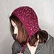 Cap with large sequins female adult cap-cap. Hood. Scarfland. My Livemaster. Фото №4