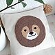 Подушка детская Лев. Подушки. Светлана (toys-for-kids). Интернет-магазин Ярмарка Мастеров.  Фото №2