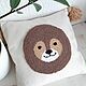 Lion Baby pillow. Pillow. Bunniess and friends (toys-for-kids). Online shopping on My Livemaster.  Фото №2