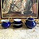 Винтаж: Кобальтовый сервиз, Albert Pillivuyt & Fils, 1914-1937гг. Сервизы винтажные. French-vintage-gallery. Интернет-магазин Ярмарка Мастеров.  Фото №2