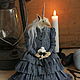 Order interior doll: A unicorn in a blueberry dress. Irina Sayfiydinova (textileheart). Livemaster. . Interior doll Фото №3