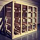 Wine rack for 16 bottles with table top. Shelving. Color Wood. Online shopping on My Livemaster.  Фото №2