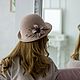 Шляпка Нежный зефир. Шляпы. Lagutina Millinery. Ярмарка Мастеров.  Фото №5