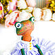 Заказать ❤❤❤ Лягушка кукла, жаба в подарок любимой. ❤❤❤КУКЛЫ❤БРОШИ❤ИГРУШКИ❤ Марина Эберт. Ярмарка Мастеров. . Куклы и пупсы Фото №3