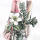 Картина акварелью Нежный Цветок, Картины, Новочеркасск,  Фото №1