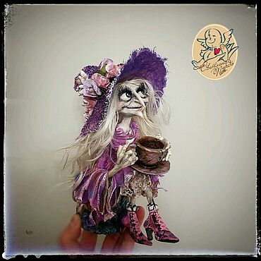 Куклы и игрушки ручной работы. Ярмарка Мастеров - ручная работа Ведьмочка.. Handmade.