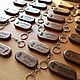 Wooden USB flash drive with engraving, key chain with ring, a gift from the tree, Flash drives, Barnaul,  Фото №1