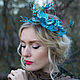 The headband leather Butterfly. The decoration of leather. Headband. lanssveta. Online shopping on My Livemaster.  Фото №2