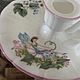Винтаж: Royal Worcester Enchantment фарфор подсвечник. Подсвечники винтажные. сКЛАДъ 2. Ярмарка Мастеров.  Фото №4