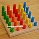 Toy Logical Line Cylinders Montessori. Play sets. Nikolay Igruchkin. Online shopping on My Livemaster.  Фото №2