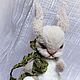 Easter Bunny. Коллекционный зайчик тедди. Тедди Зверята. Маленькое Чудо. Ярмарка Мастеров.  Фото №7