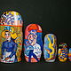 Matryoshka French Painting. Dolls1. color of magic. Online shopping on My Livemaster.  Фото №2