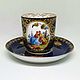 Винтаж: Кофейная пара Dresden Германия. Кухонная утварь винтажная. Phoenix Antique • Феникс Антик. Интернет-магазин Ярмарка Мастеров.  Фото №2