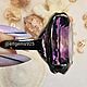 Кольцо с Аметистом 55.0 карат. Кольца. Artgems925. Ярмарка Мастеров.  Фото №4