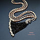 Necklace Sothoar pearls and black spinel LADY Авторская работа
Buy a sotuar with black spinel sauce
Buy a pearl necklace tassel