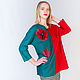 Felted sweater ' Maki', Sweaters, Moscow,  Фото №1