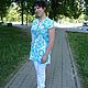 Lace knitted tunic 'Aphrodite'. Tunics. Studio by Varvara Horosheva (varvara911). My Livemaster. Фото №4