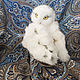 Order Snowy owl. Dilara. Livemaster. . Stuffed Toys Фото №3