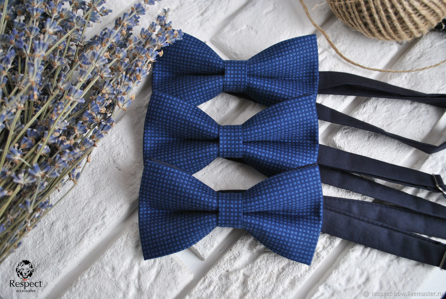 Синий галстук