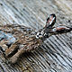 Textile boho brooch Hare. Brooches. Heat hands (TeplOlino). Online shopping on My Livemaster.  Фото №2