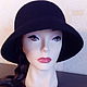 Hat felted 'Classic. simple shapes.', Hats1, Minsk,  Фото №1
