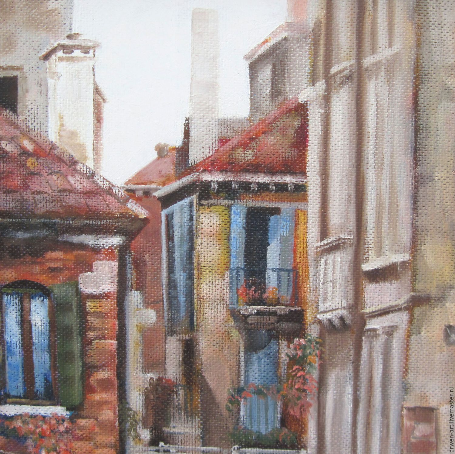 Картина маслом "Венеция" в интернет-магазине на Ярмарке Мастеров ...