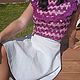 Топ "Марианна". Топы. GLM CROCHET. Ярмарка Мастеров.  Фото №4