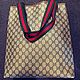 Винтаж: Сумка-тоут Gucci GG Coated Canvas Unisex. Часть «Юбилейной коллекции». Сумки винтажные. Chic bags. Ярмарка Мастеров.  Фото №5
