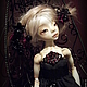 Lilian Gothic doll шарнирная кукла. Шарнирная кукла. Инна Павлова. Интернет-магазин Ярмарка Мастеров.  Фото №2