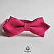 To buy a stylish bow-tie Mod in the color Fuchsia for the groom to the wedding in pink Fuchsia or crimson color. Getting a bow tie butterfly in Moscow within 2-3 working days after payment

